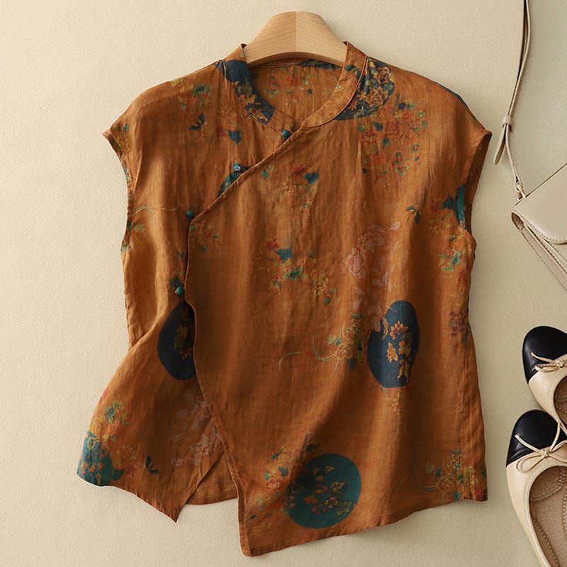 Ming blomstret top
