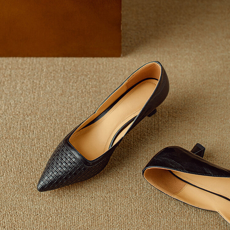 Kelra Echtleder-Heels