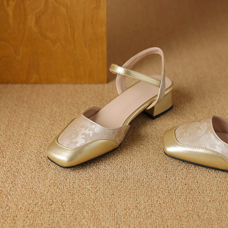 Talia slingback-pumps