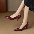 Tacones Elore de cuero genuino