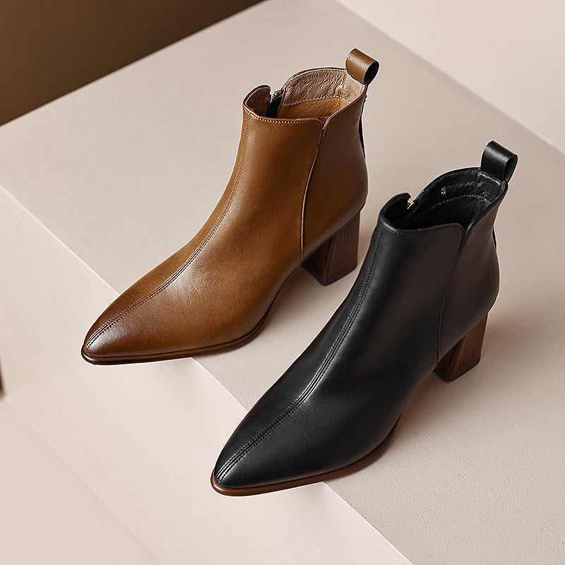 Meriste Genuine Leather Boots