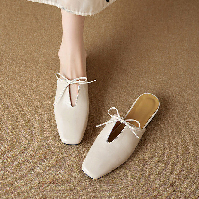 Mules Rosalia in vera pelle