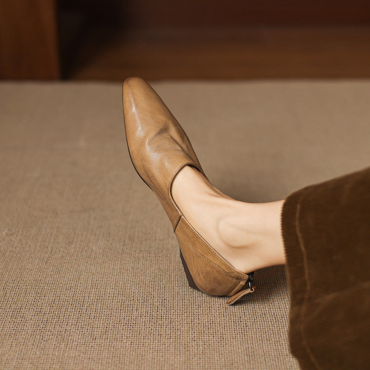 Halen Echtleder-Pumps