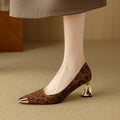 Alesia Genuine Leather Heels