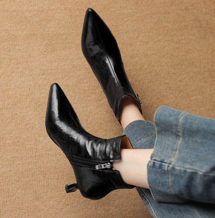 Botas de cuero genuino Klyra