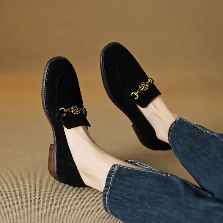 Émile Genuine Suede Loafers