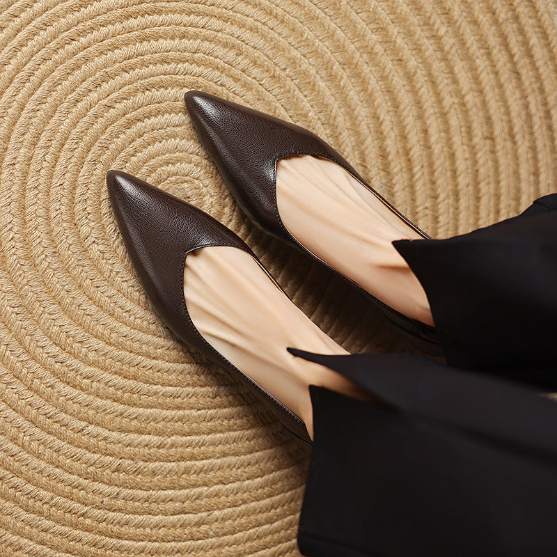 Tacones Nera de cuero genuino