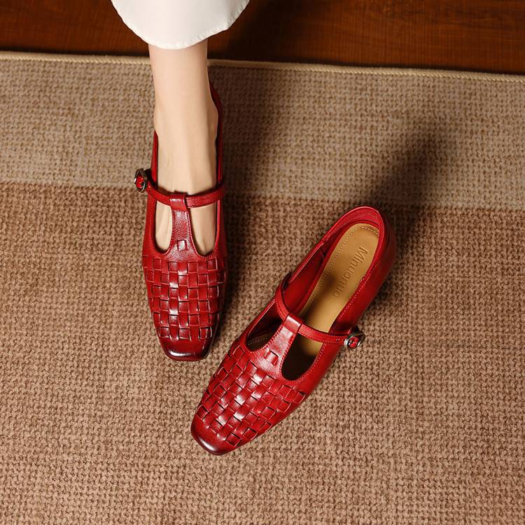 Tacones de cuero genuino Soretta