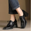 Tacones de cuero Julia