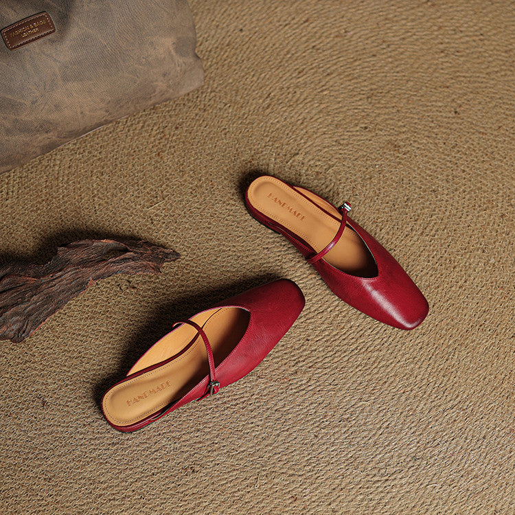 Mules Virela in vera pelle