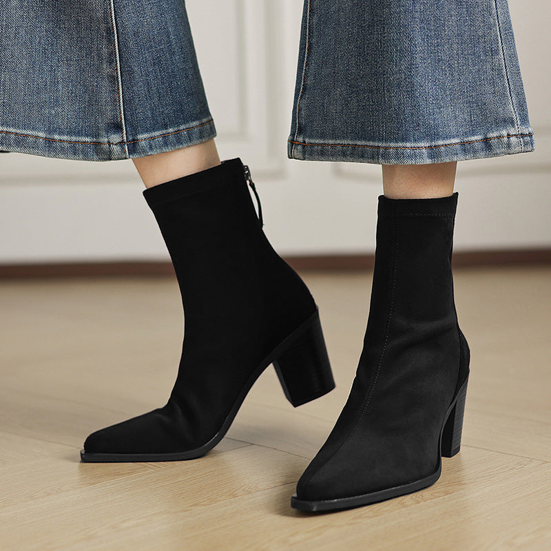 Botas Sarli de ante genuino