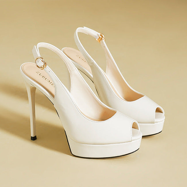 Tacones de cuero Arvella