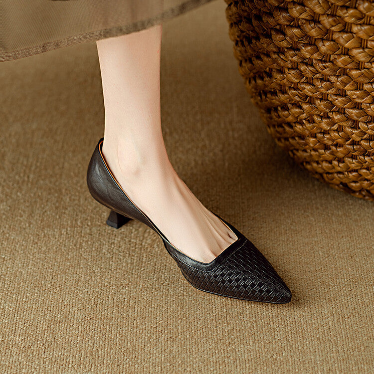 Kelra Echtleder-Heels