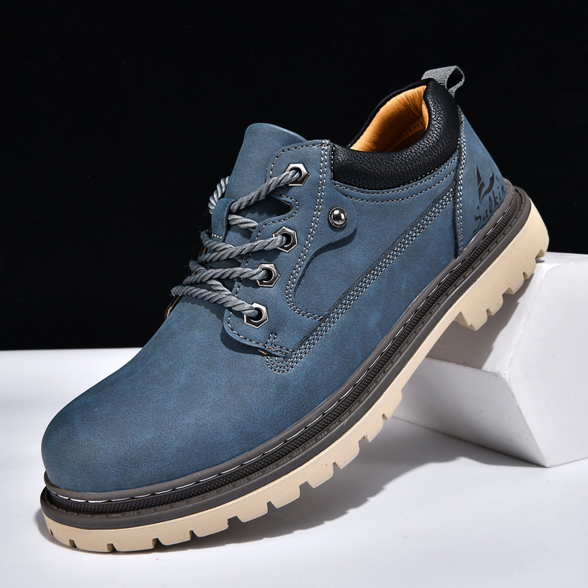 Chaussures à lacets Rexton en cuir premium