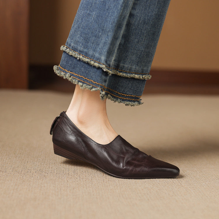 Halen Echtleder-Pumps