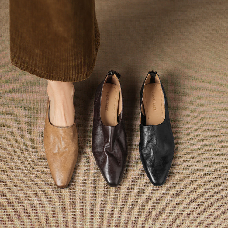 Halen Echtleder-Pumps