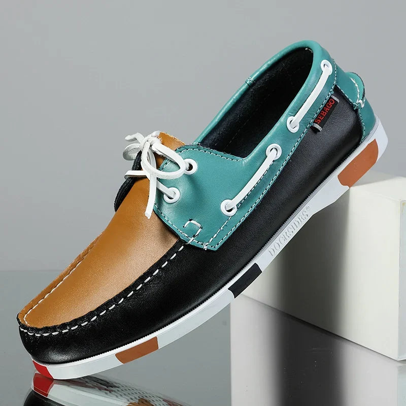 Sapatos Rasko em pele genuína