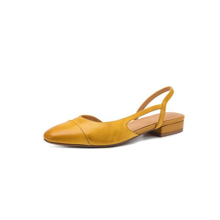 Mules Ada de cuero genuino