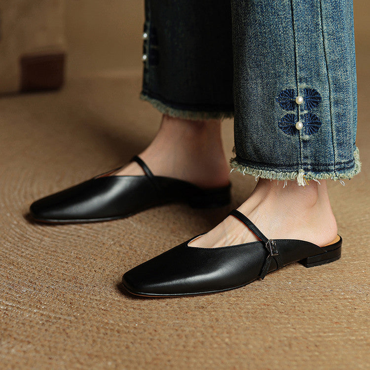 Mules Virela in vera pelle
