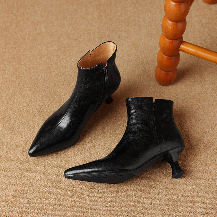 Botas de cuero genuino Klyra