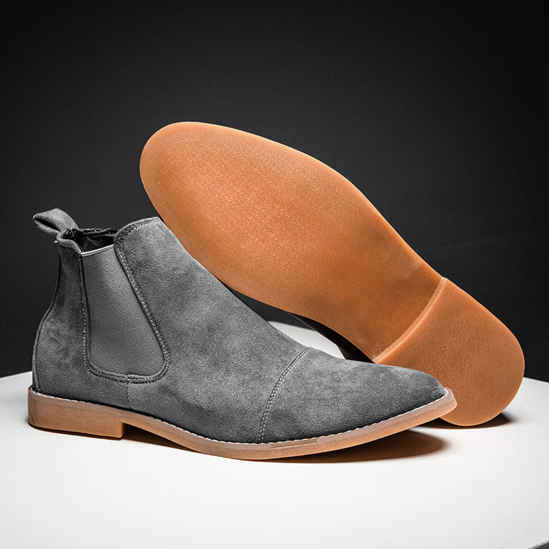 Botins Chelsea Marlow em camurça