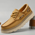 Chaussures à lacets en cuir véritable Harbor