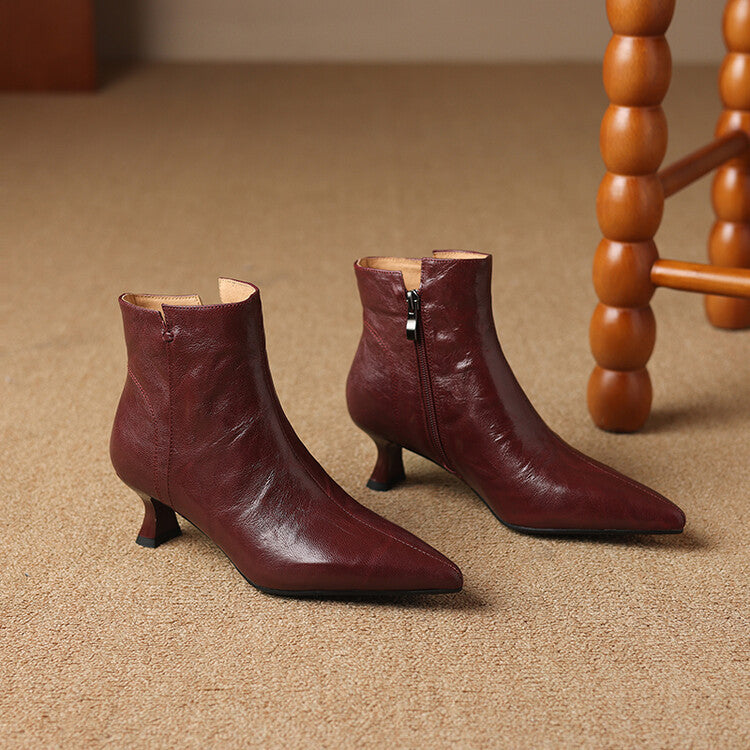 Botas de cuero genuino Klyra