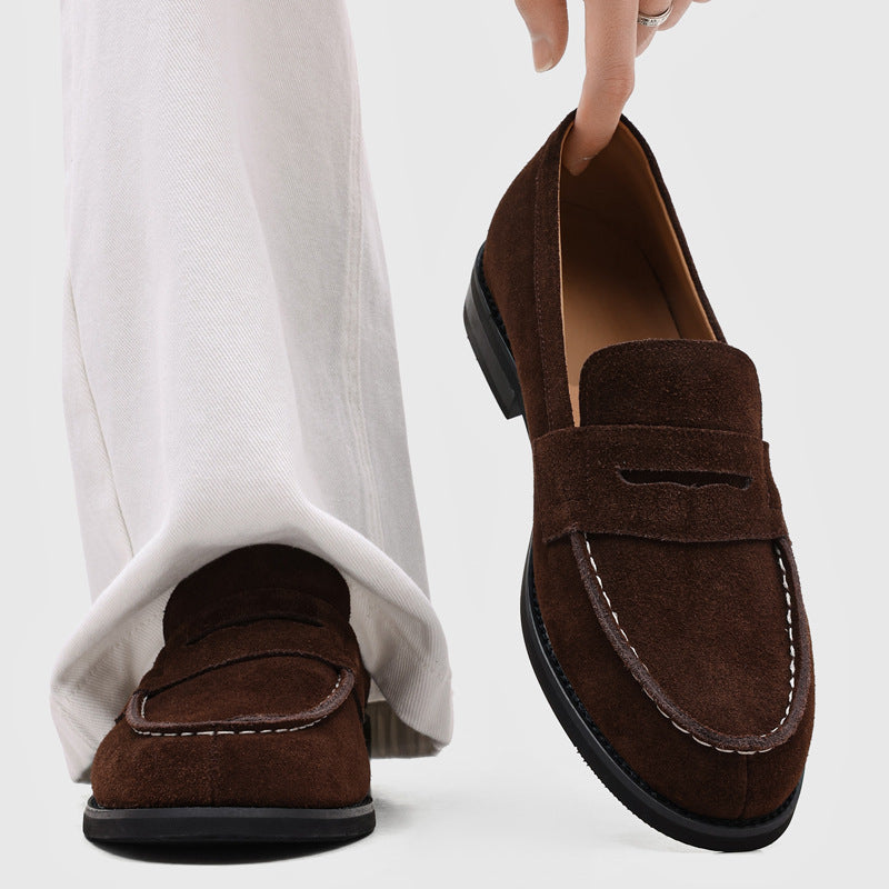 Milan Penny Loafers i Koaskinnsmocka