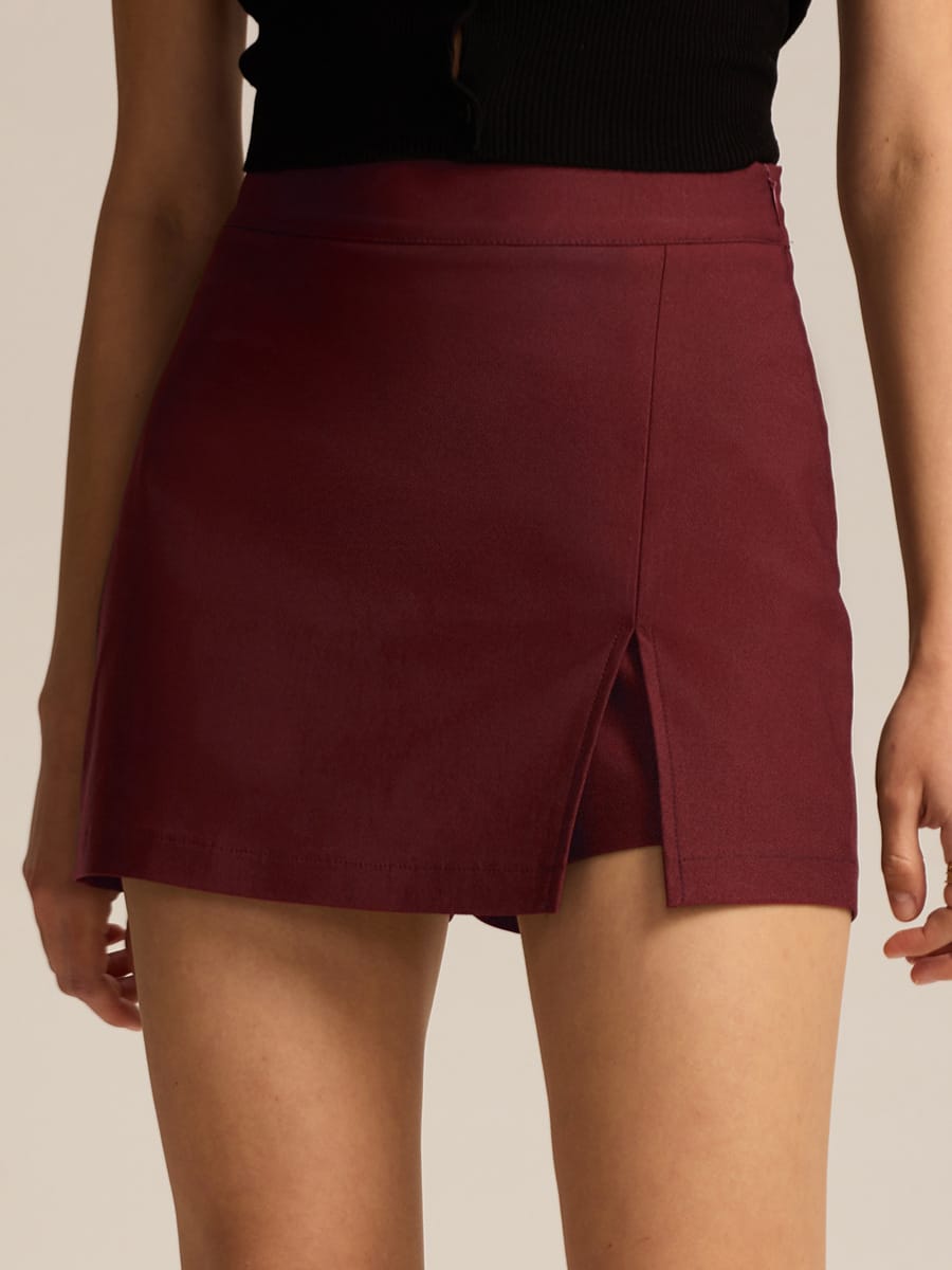 Jupe-short asymétrique Mila
