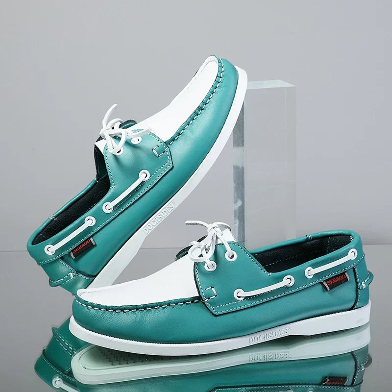 Sapatos Rasko em pele genuína