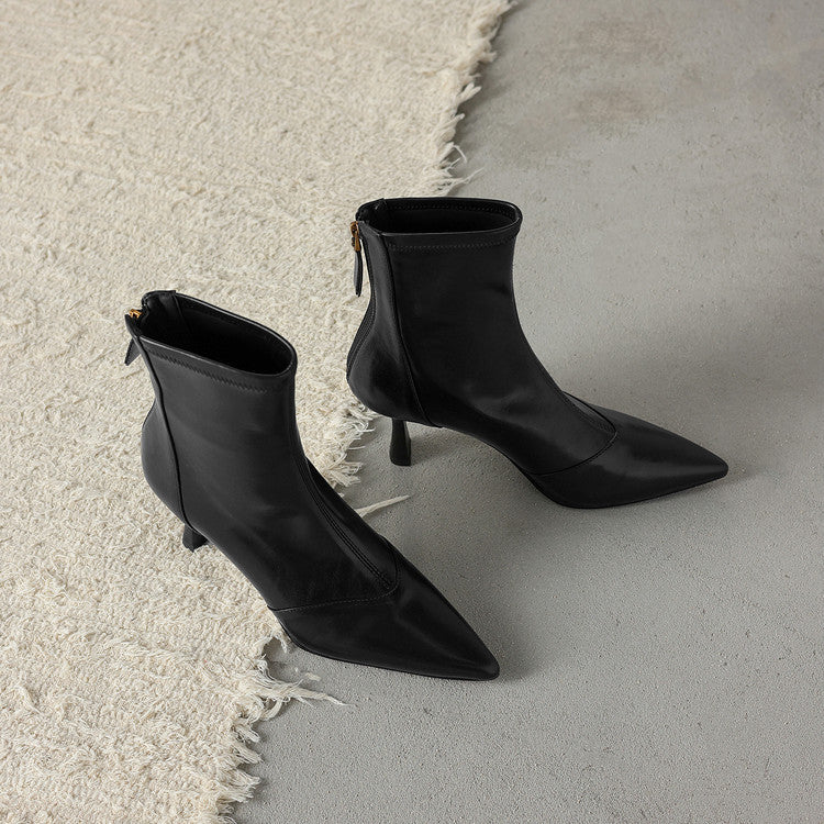 Botas Uvera em pele genuína