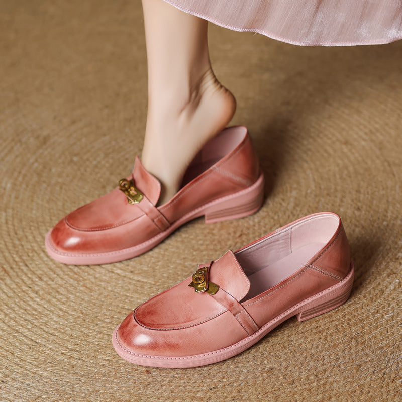 Lena Loafers i Äkta Läder