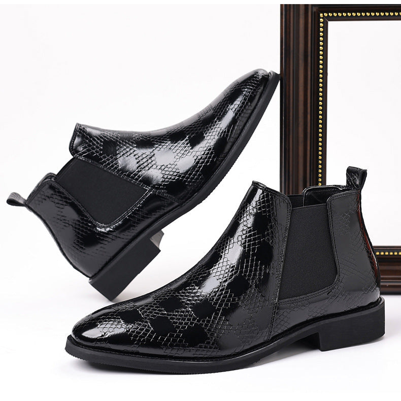 Carrano-Lederstiefel