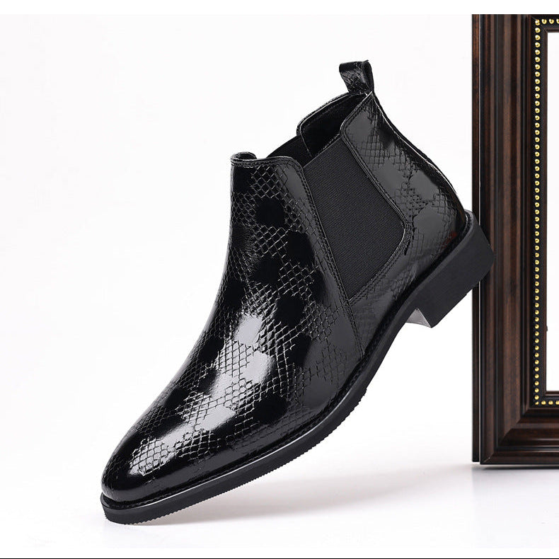 Carrano-Lederstiefel