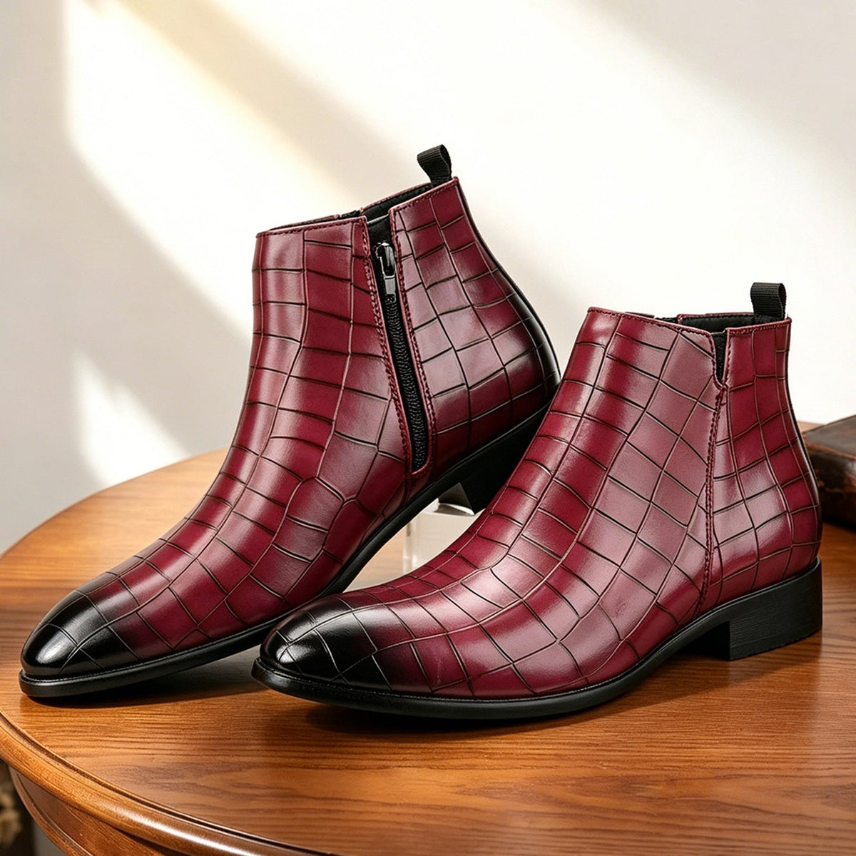 Botas Chelsea Elver de cuero genuino