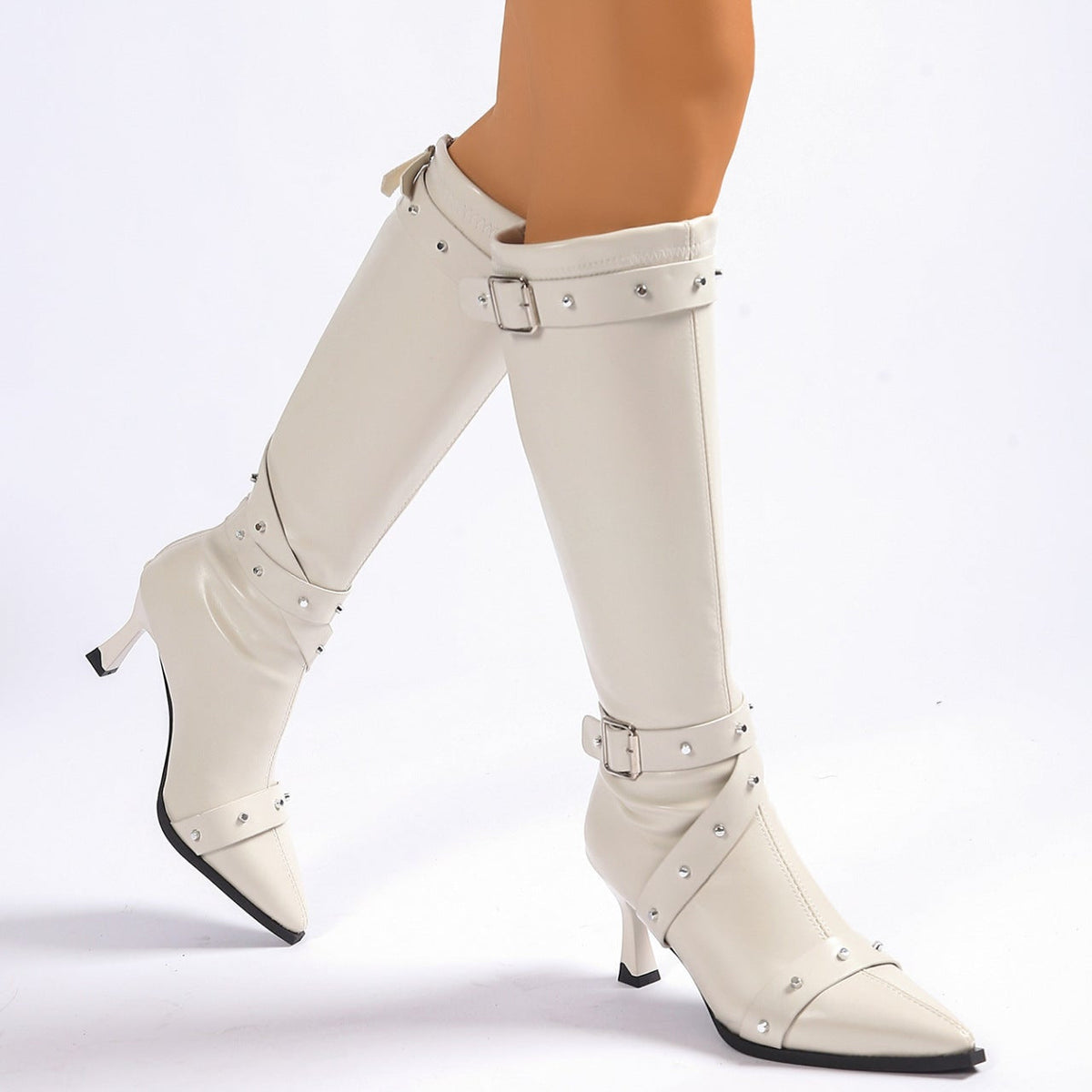 Botas de cuero impecables