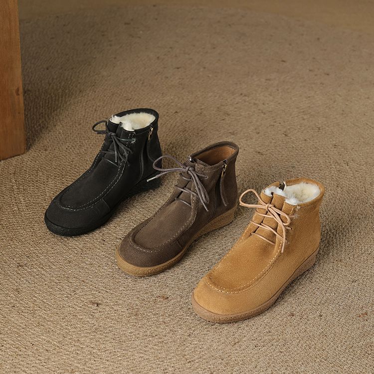 Silken Genuine Suede Boots