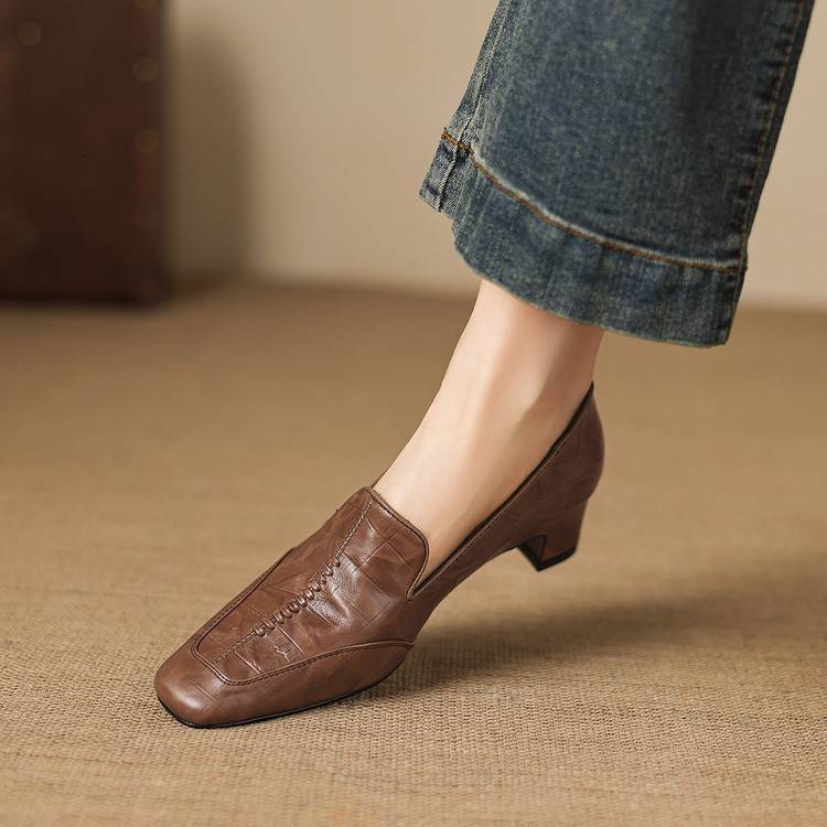 Mocassins Tana em pele genuína