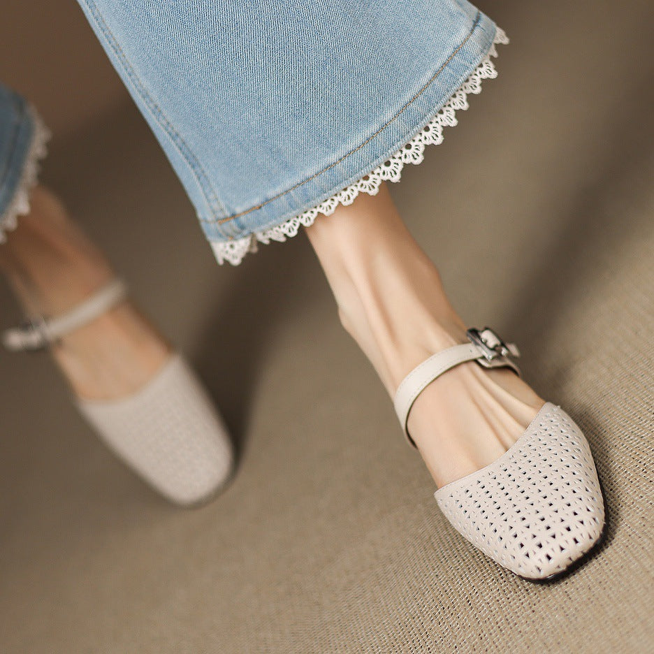 Mules Nilda in vera pelle