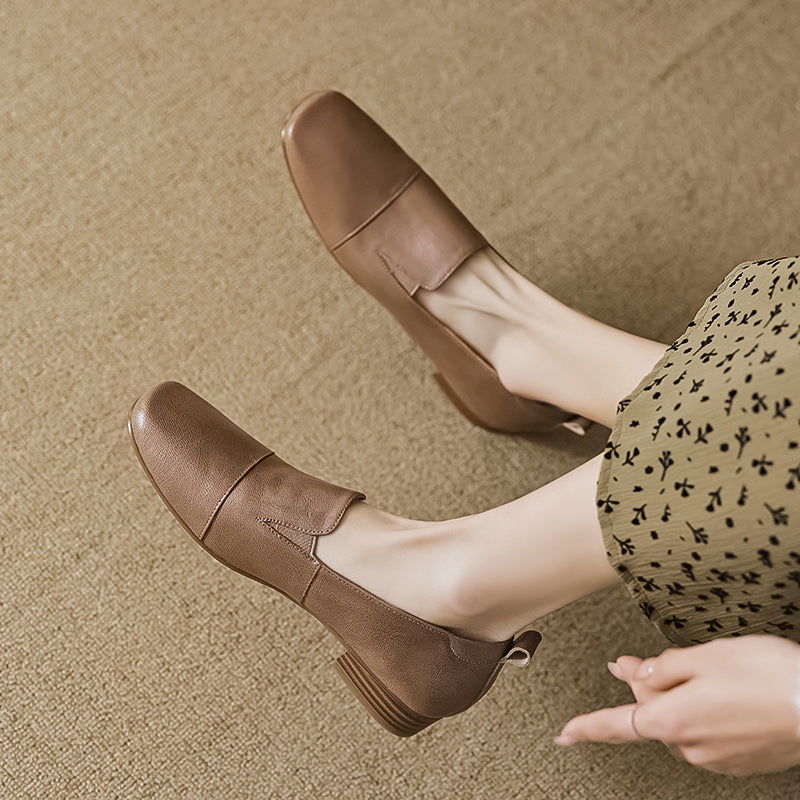 Mocassins Virella en cuir véritable