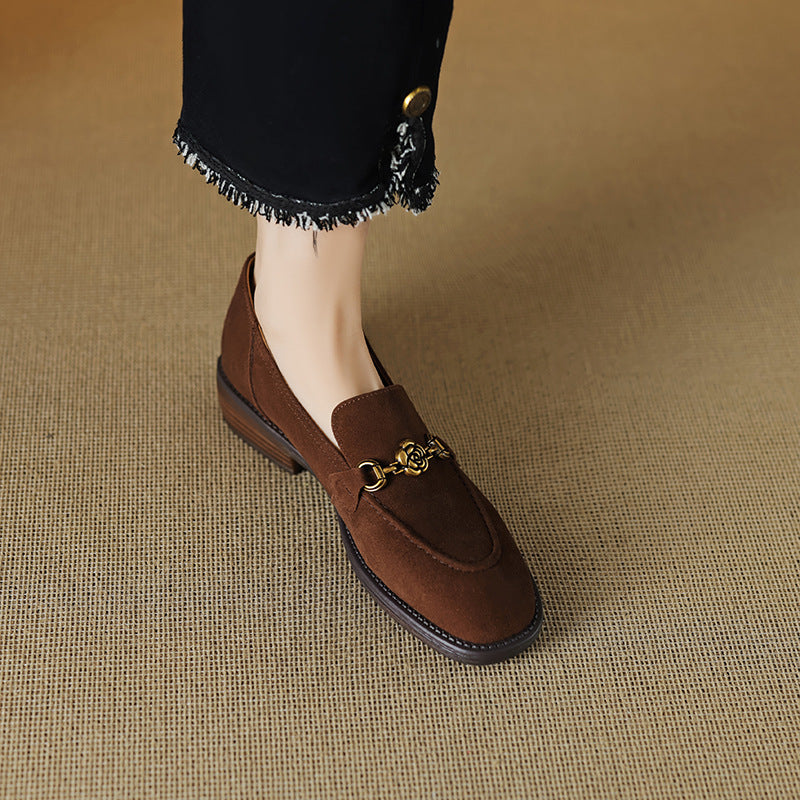 Émile Genuine Suede Loafers