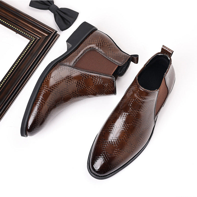 Carrano-Lederstiefel