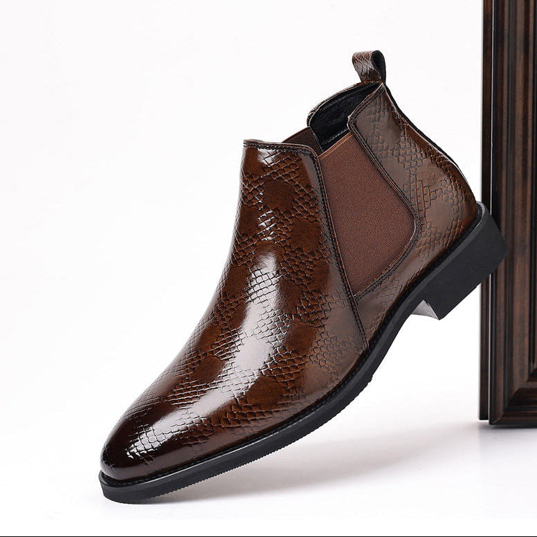 Carrano-Lederstiefel