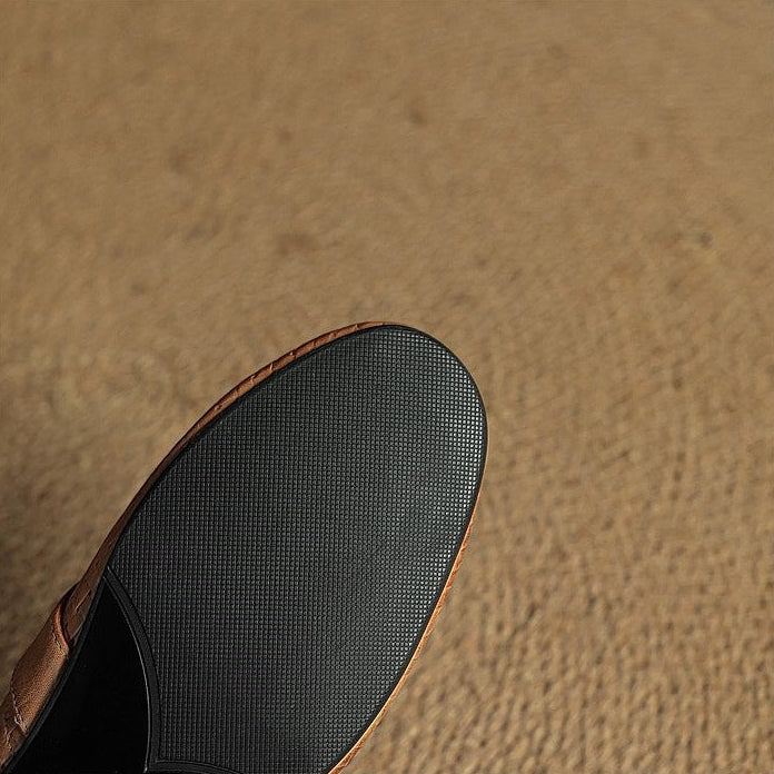 Mules Cassie in vera pelle