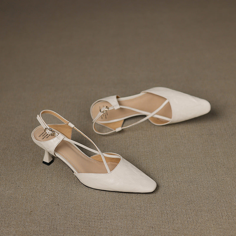 Tacchi Velta in vera pelle