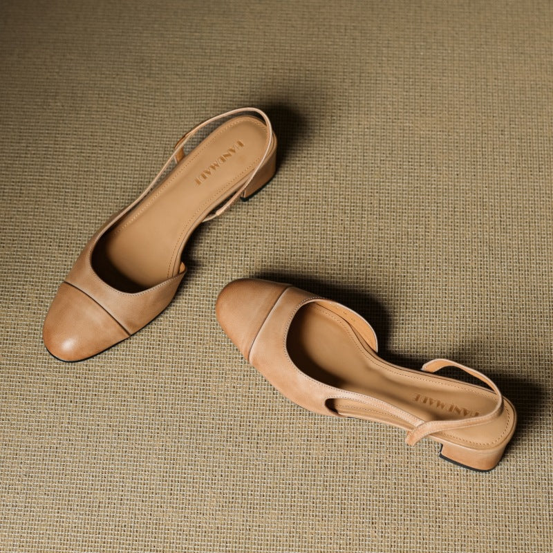 Zapatos de tacón Lureth de piel auténtica