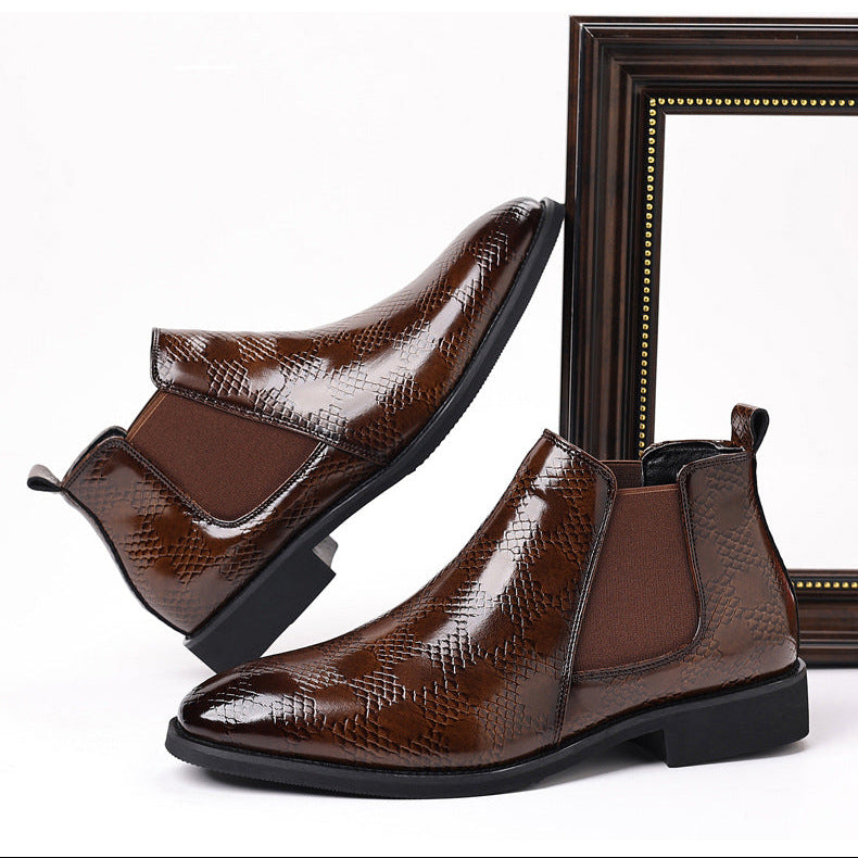 Carrano-Lederstiefel