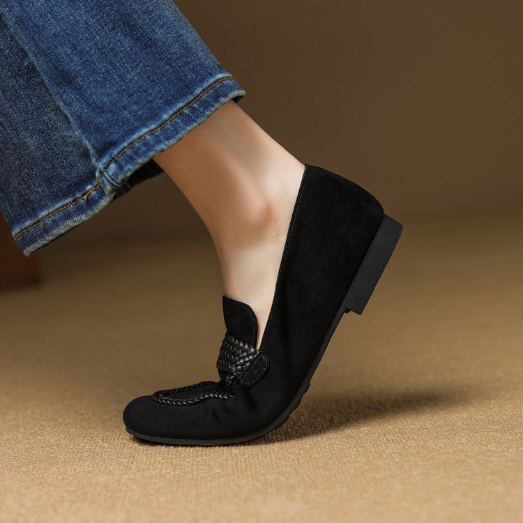 Orla Genuine Suede Loafers