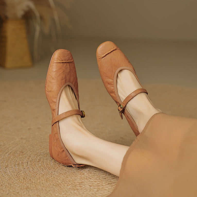 Wani Lederflats