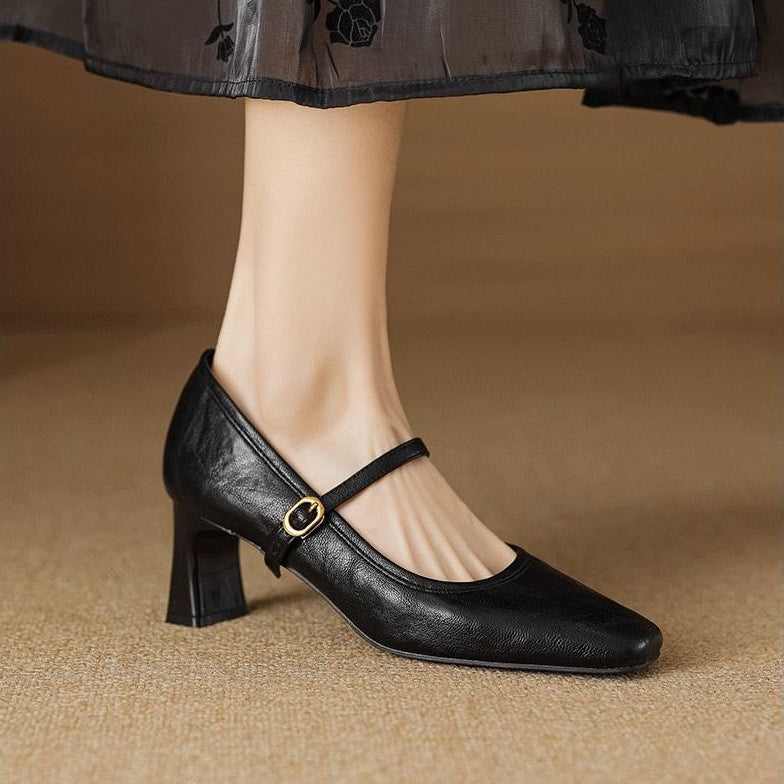 Tacones de cuero Aeri